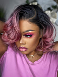 Model wearing Money Mink 100% mink lashes, creating a bold, fluffy lash look perfect for date night